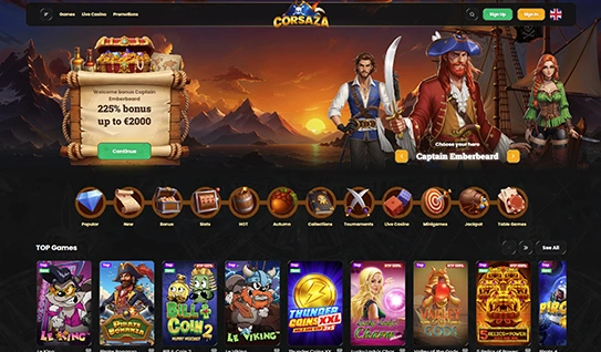 Page Casino Overview Image